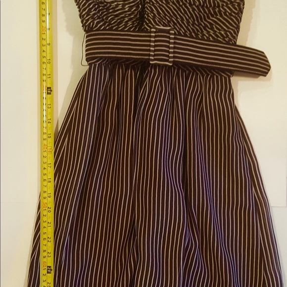 NEW WITH TAGS Max and Cleo Espresso Halter Dress - Picture 8 of 8